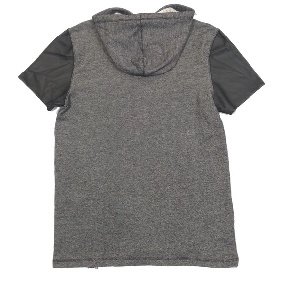 Dario Marled SS Hoodie Grey Steel Multi Size M Short Sleeve by GUESS - Picture 2 of 14